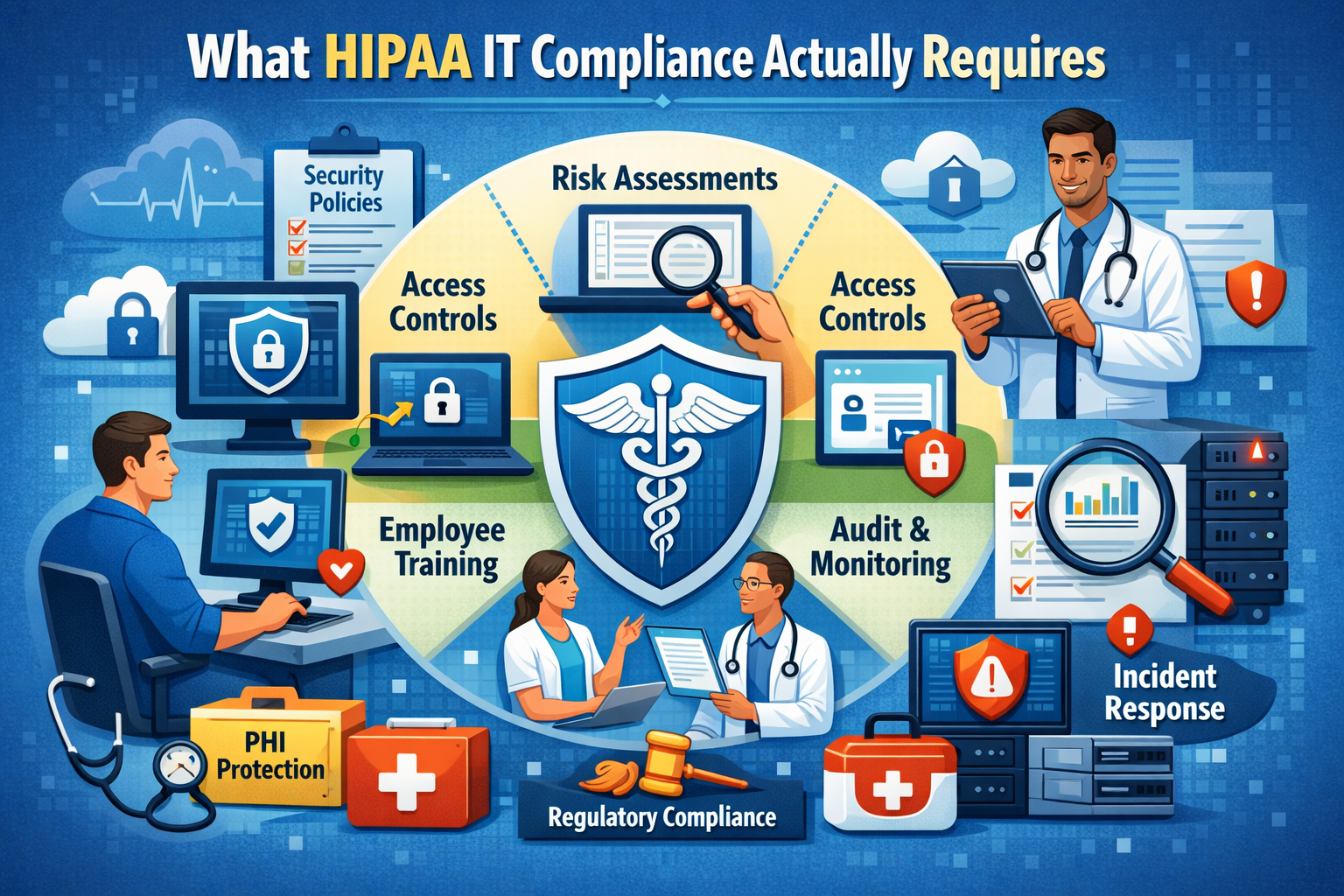 What HIPAA IT Compliance Requires for Healthcare Organizations