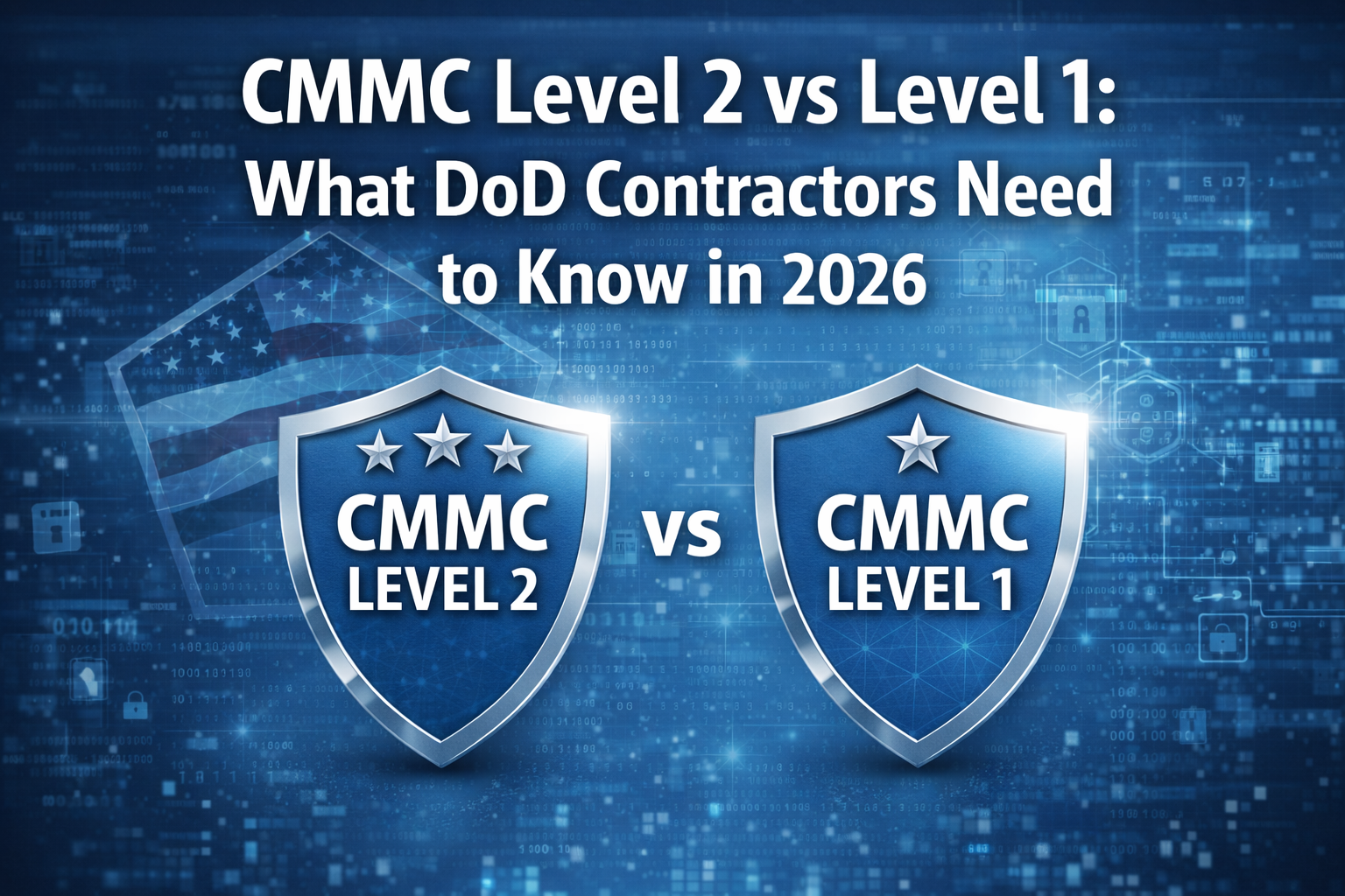 CMMC Level 2 vs Level 1: Key Differences for DoD Contractors 2026
