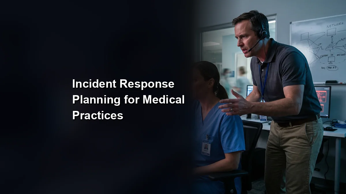 Incident Response Planning for Medical Practices